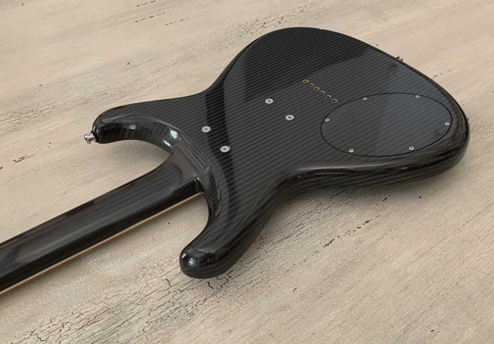 Rubato Guitars Gallery of our carbon fibre electric guitar
